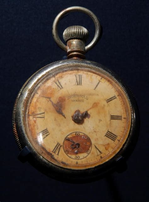 watch found on the titanic 1912